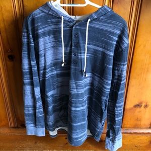 On The Byas Button Up Sweatshirt